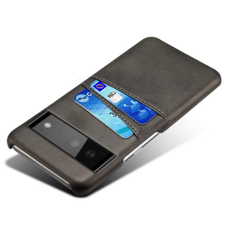 Case Google Pixel 6 Ksq-korttikotelo