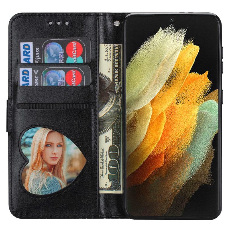 Flip Case Google Pixel 6 Glitter Kolikkopussi