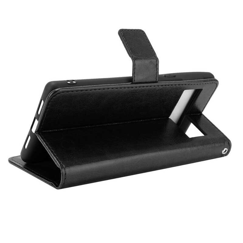 Flip Case Google Pixel 6 Näyttävä Keinonahka