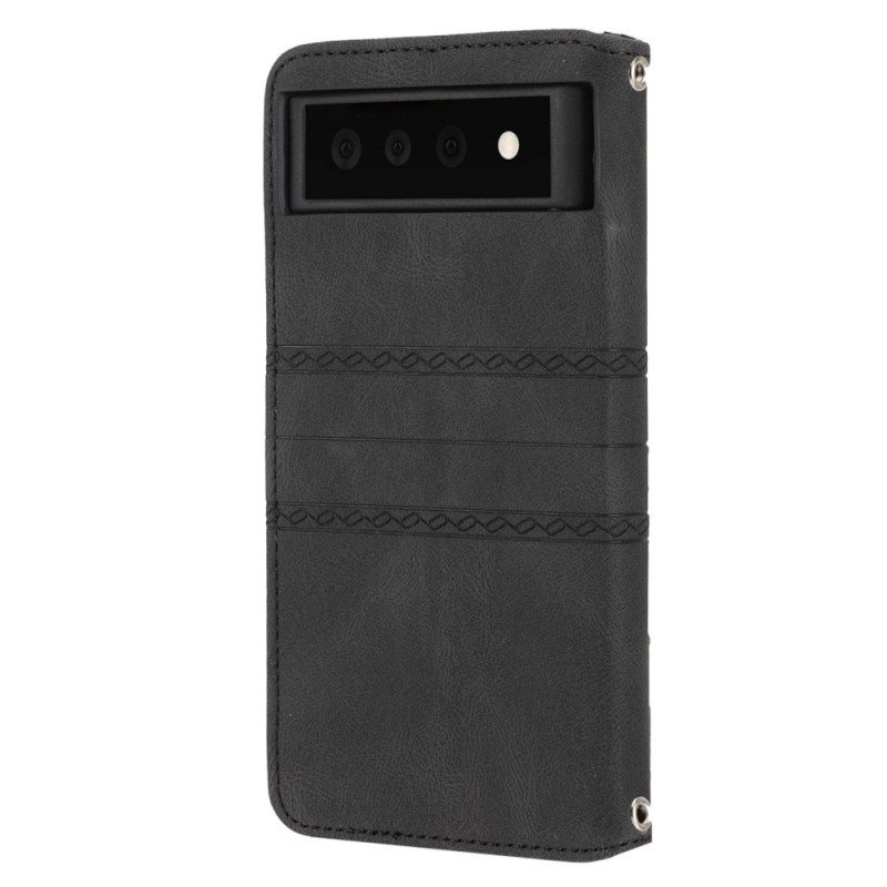 Flip Case Google Pixel 6 Pitsisaumat