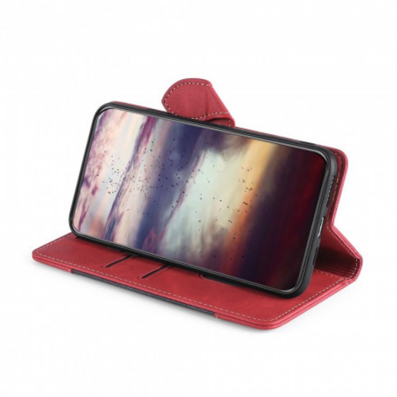 Kotelot Google Pixel 6 Keinonahka Bicolor Tyylikäs