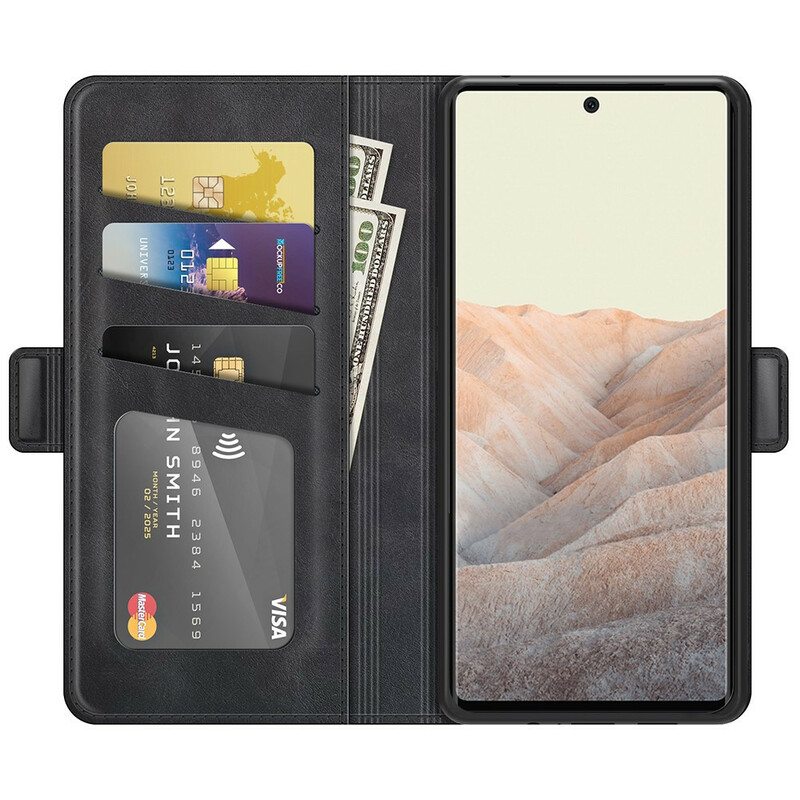 Kotelot Google Pixel 6 Klassinen Kaksoisläppä