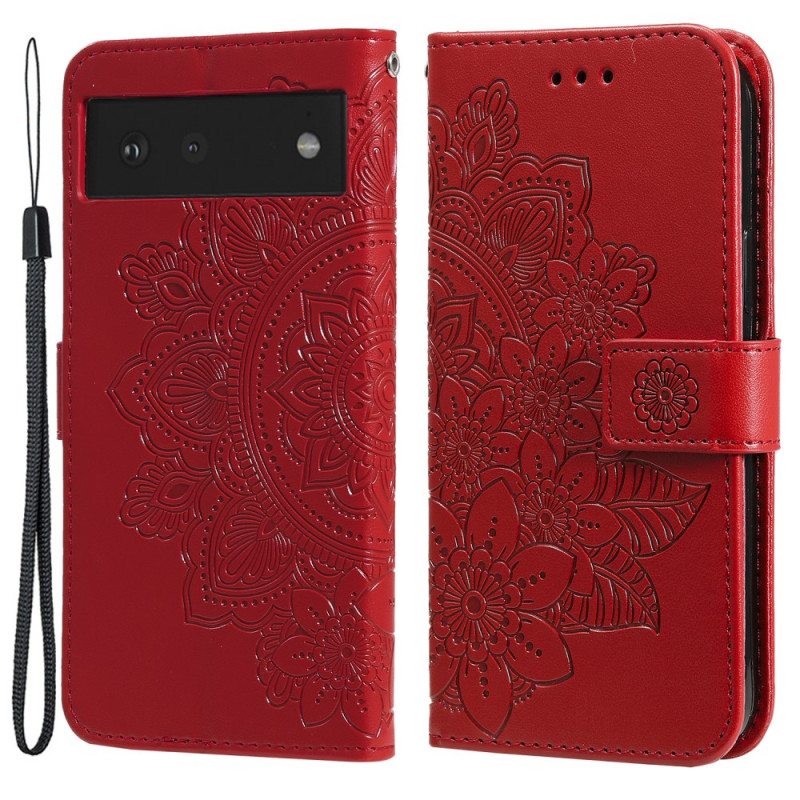 Kotelot Google Pixel 6 Kukka Mandala
