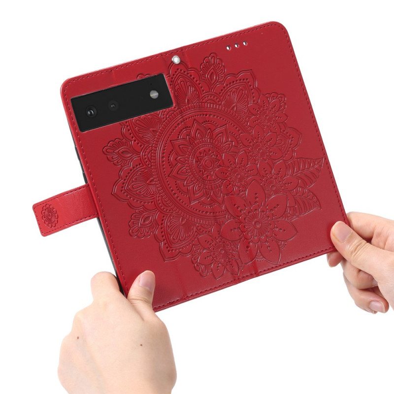 Kotelot Google Pixel 6 Kukka Mandala