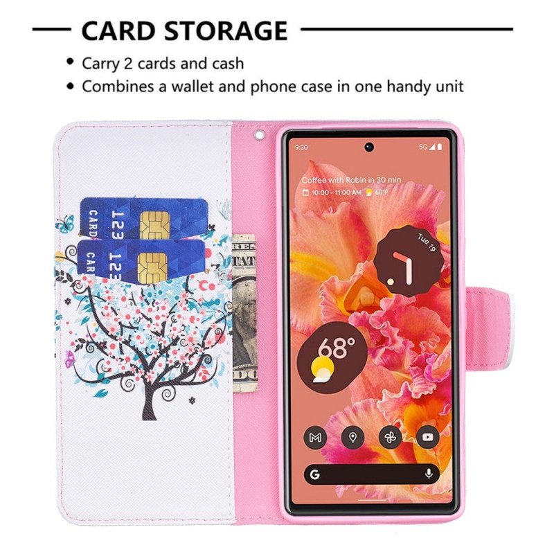 Kotelot Google Pixel 6 Kukkiva Puu