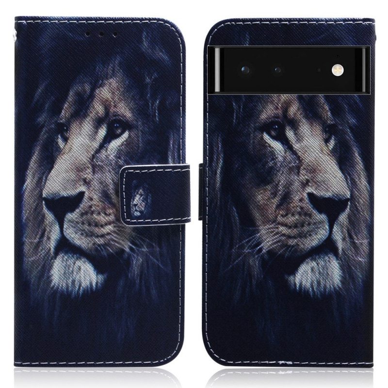 Kotelot Google Pixel 6 Unelma-leijona