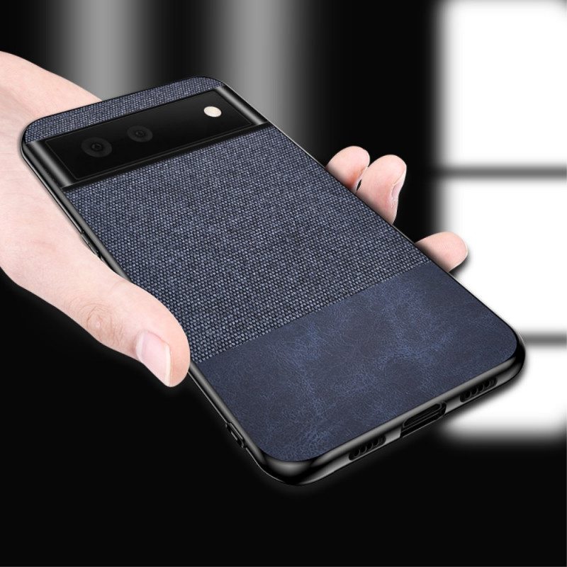 Kuori Google Pixel 6 Bi-tekstuurinen Keinonahka