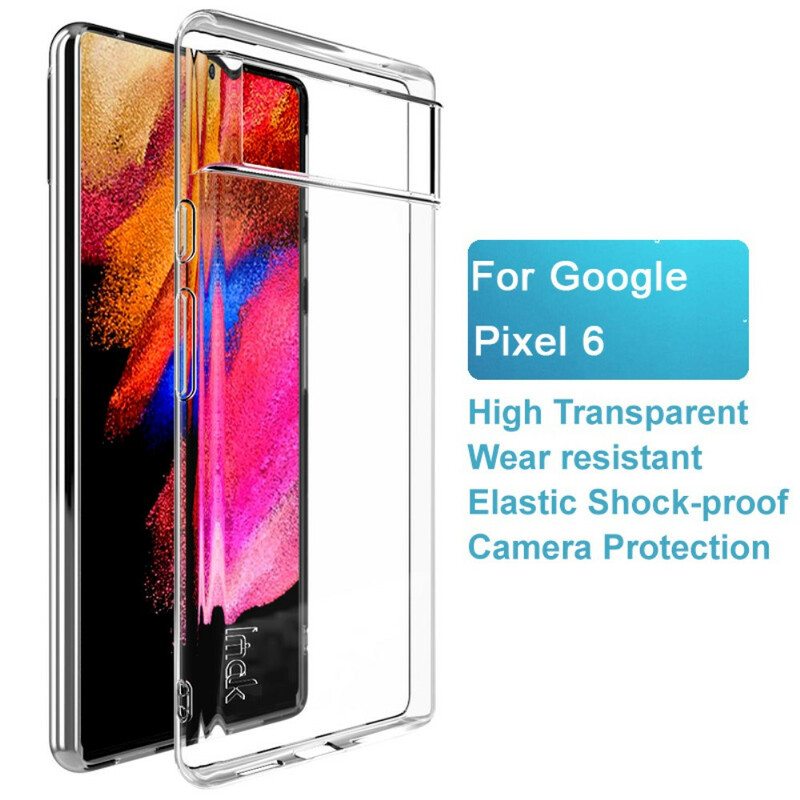 Kuori Google Pixel 6 Imak Läpinäkyvä Joustava