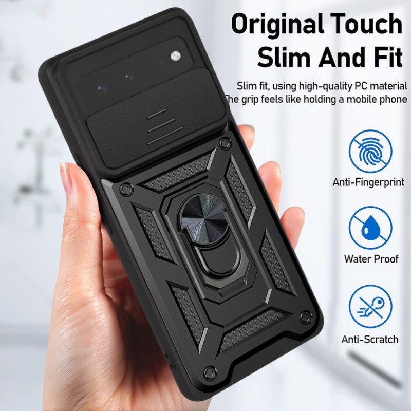 Kuori Google Pixel 6 Suunniteltu Linssin Pidike Ja Suojat
