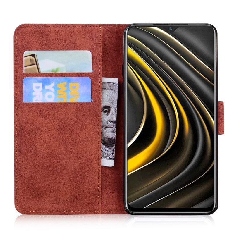 Nahkakotelo Google Pixel 6 Skin Touch Butterfly