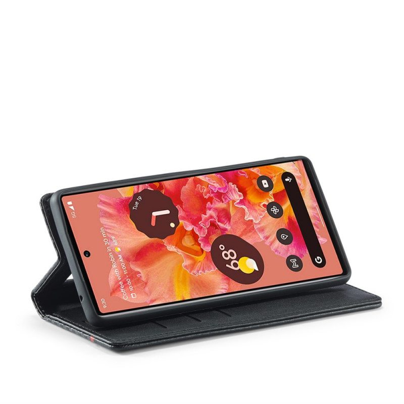 Puhelinkuoret Google Pixel 6 Kotelot Flip Hiilikuitu Lc.imeeke