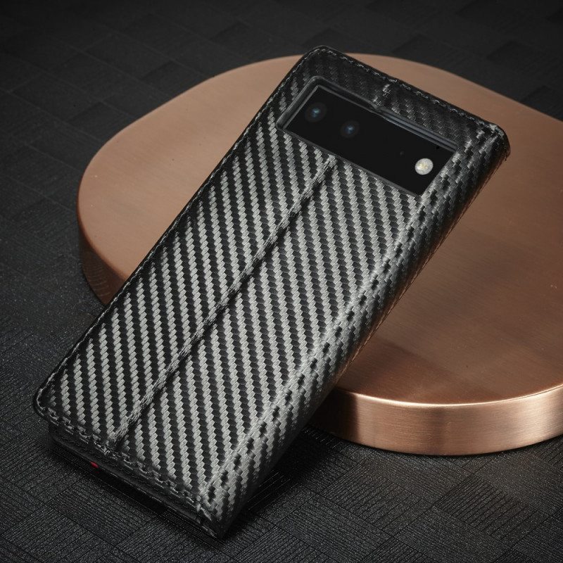 Puhelinkuoret Google Pixel 6 Kotelot Flip Hiilikuitu Lc.imeeke