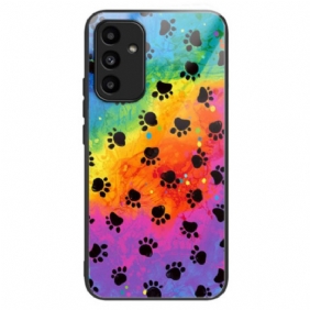 Kuori Samsung Galaxy A15 Karkaistu Lasi Sormenjäljet