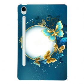 Kuori Samsung Galaxy Tab S10 Fe Plus Ympyrä Ja Perhosia Suojakuori