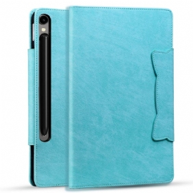 Nahkakotelo Samsung Galaxy Tab S10 Fe Plus Kissan Lukko