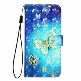 Kotelot Oneplus Nord 4 Kultaiset Perhoset