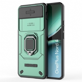 Kuori Oneplus Nord 4 Kestävä Rengas Linssinsuojalla Suojakuori