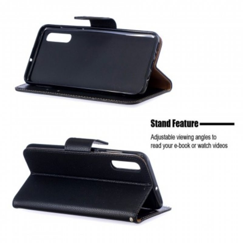 Flip Case Samsung Galaxy A70 Kotelot Flip Litsi Rabat Oblique