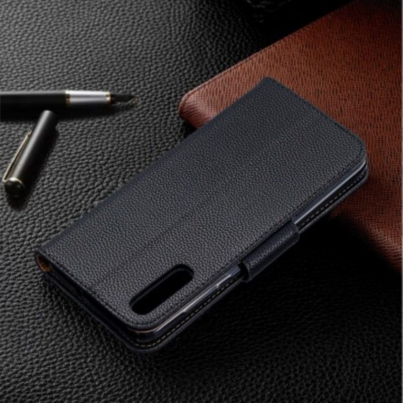 Flip Case Samsung Galaxy A70 Kotelot Flip Litsi Rabat Oblique