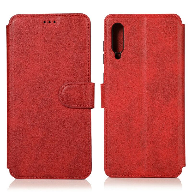 Kotelot Samsung Galaxy A70 Ylellinen Nahkaefekti