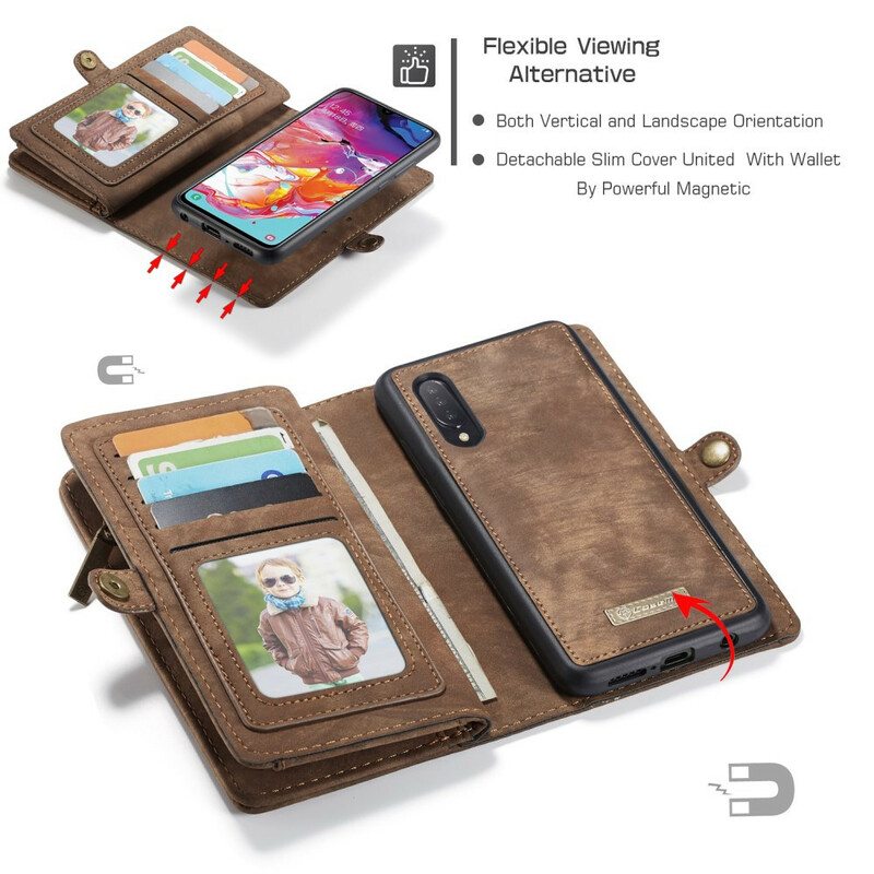 Kuori Kotelot Samsung Galaxy A70 Irrotettava Caseme