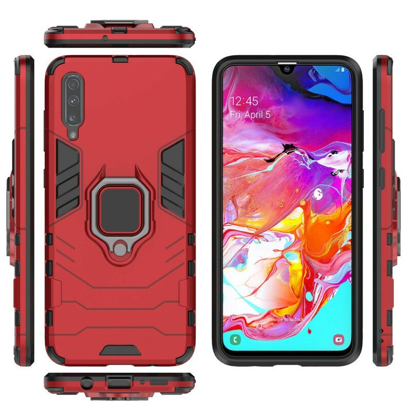 Kuori Samsung Galaxy A70 Renkaan Kestävä