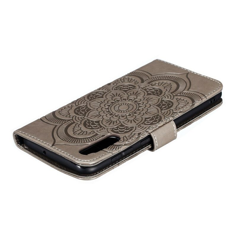Nahkakotelo Samsung Galaxy A70 Täysi Mandala