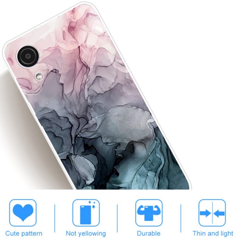 Case Samsung Galaxy A03 Core Värillinen Marmori