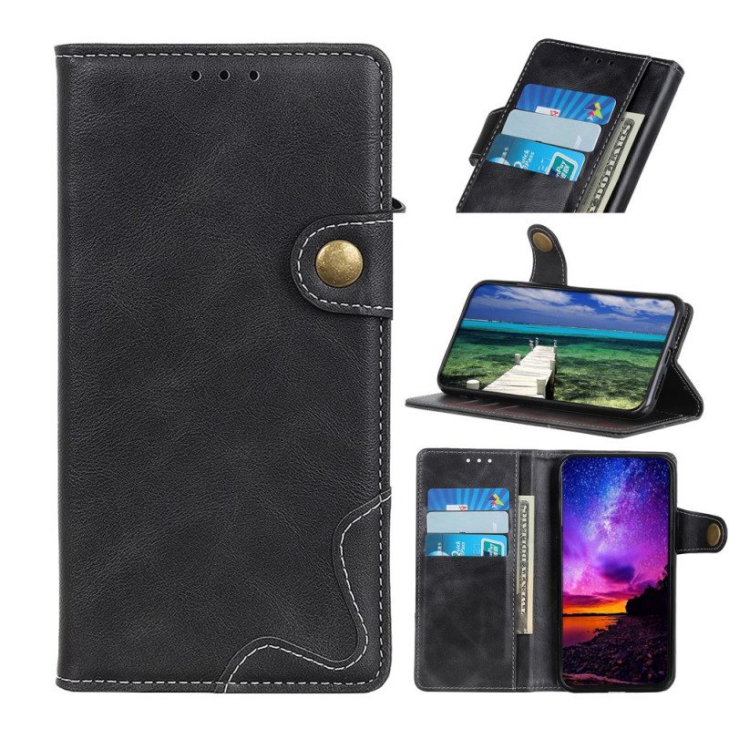 Kotelot Samsung Galaxy A03 Core Taiteellinen Nappi Ja Saumat