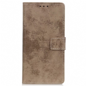 Kotelot Samsung Galaxy A03 Core Vintage Nahkaefekti