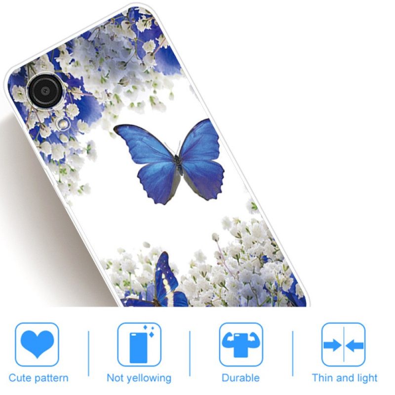 Kuori Samsung Galaxy A03 Core Design-perhosia