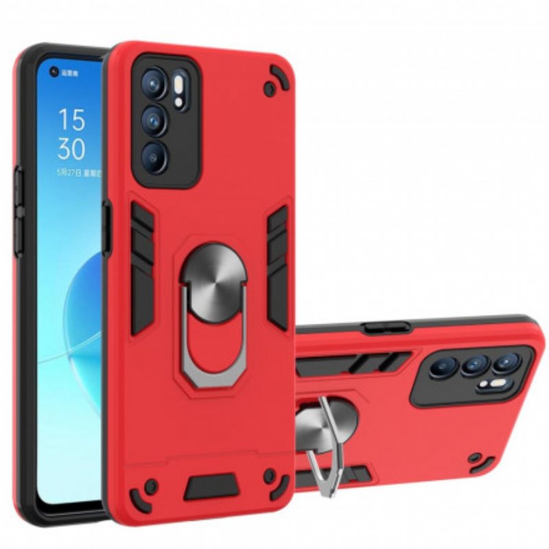 Case Oppo Reno 6 5G Irrotettava Sormusteline