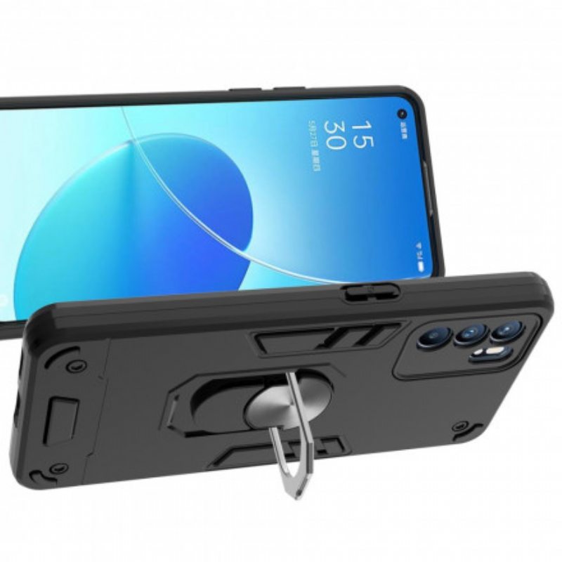Case Oppo Reno 6 5G Irrotettava Sormusteline