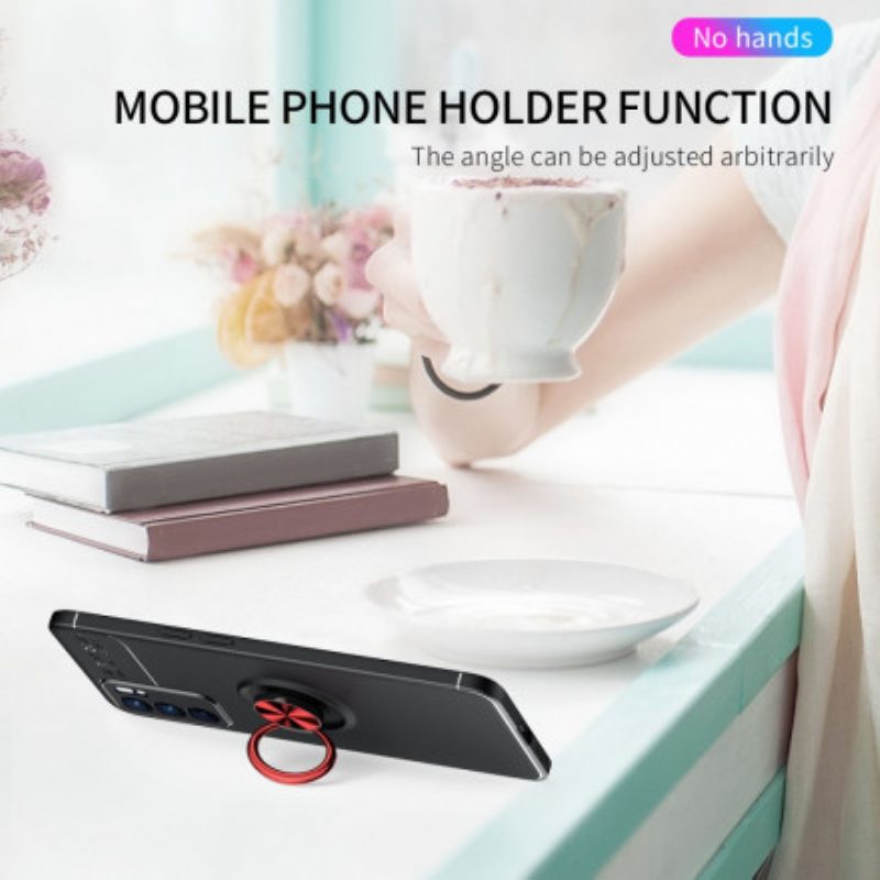 Case Oppo Reno 6 5G Irrotettava Tukirenkaalla