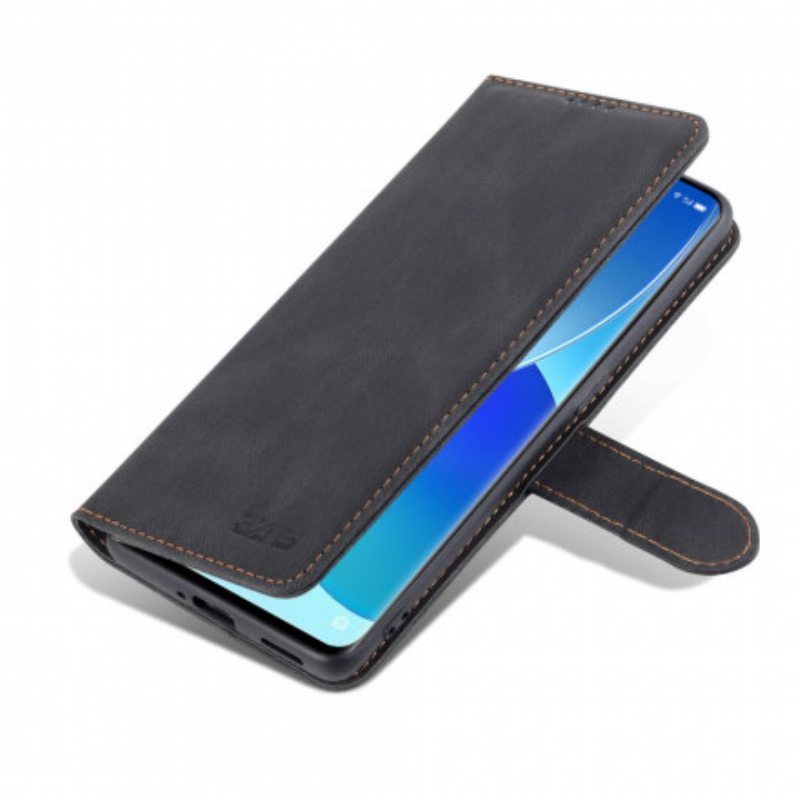 Kotelot Oppo Reno 6 5G Azns Leather Effect Couture