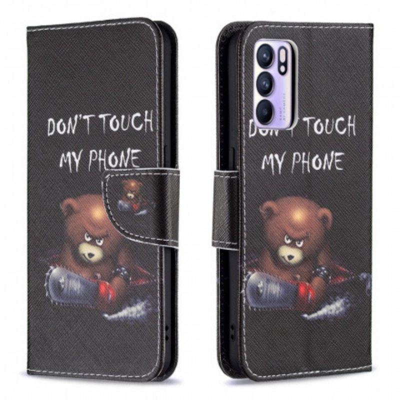 Kotelot Oppo Reno 6 5G Vaarallinen Karhu