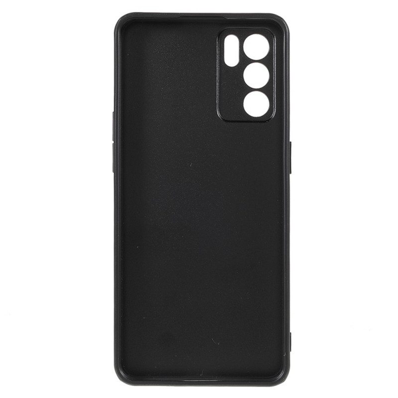 Kuori Oppo Reno 6 5G Aitoa Litsi-nahkaa