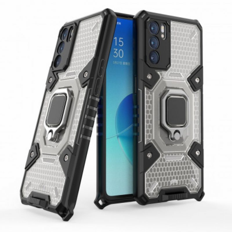 Kuori Oppo Reno 6 5G Hunajakenno Renkaalla