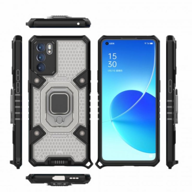 Kuori Oppo Reno 6 5G Hunajakenno Renkaalla