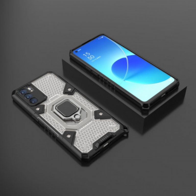 Kuori Oppo Reno 6 5G Hunajakenno Renkaalla