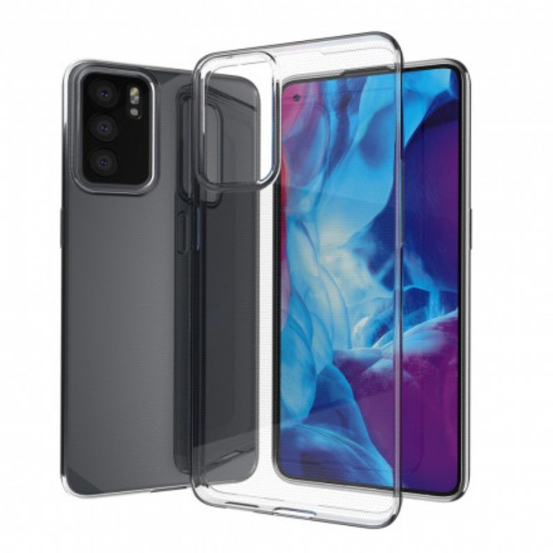 Kuori Oppo Reno 6 5G Joustava Läpinäkyvä