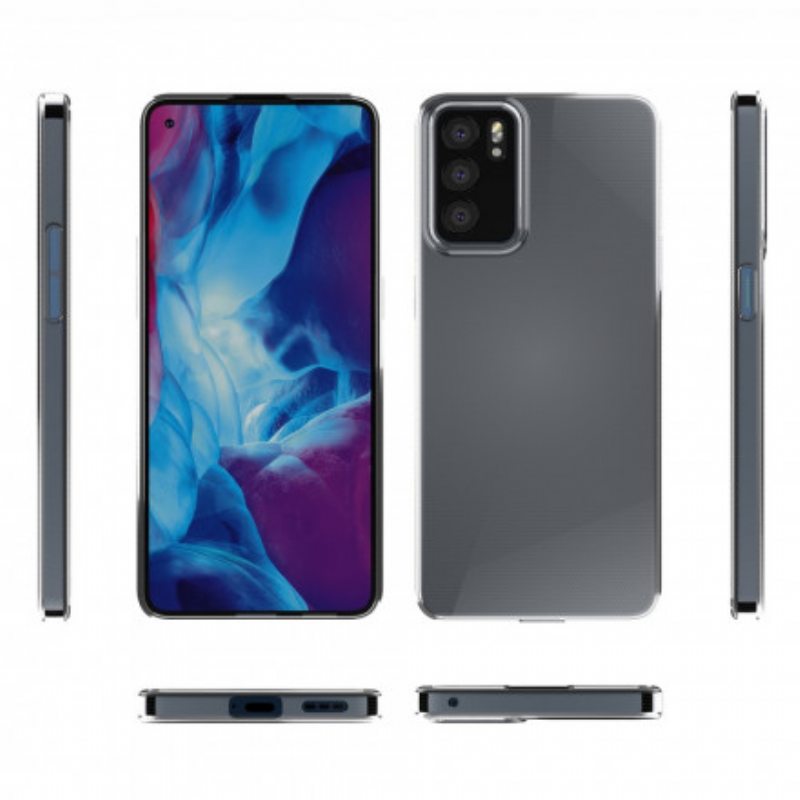 Kuori Oppo Reno 6 5G Joustava Läpinäkyvä