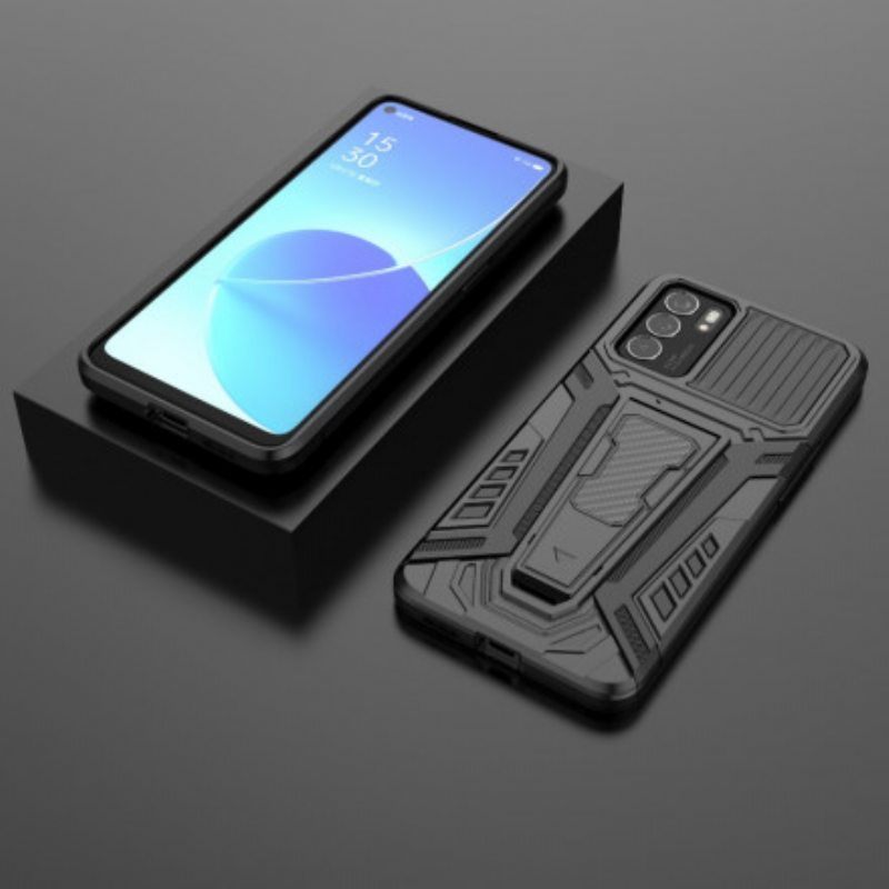 Kuori Oppo Reno 6 5G Tukee Kahta Asentoa Handsfree-tilassa