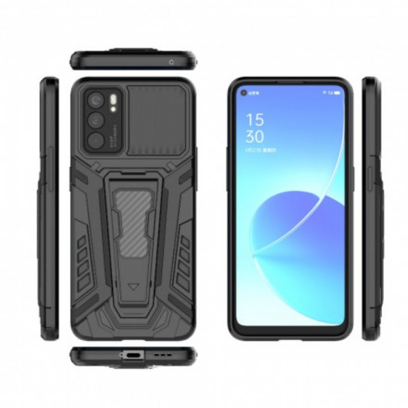 Kuori Oppo Reno 6 5G Tukee Kahta Asentoa Handsfree-tilassa