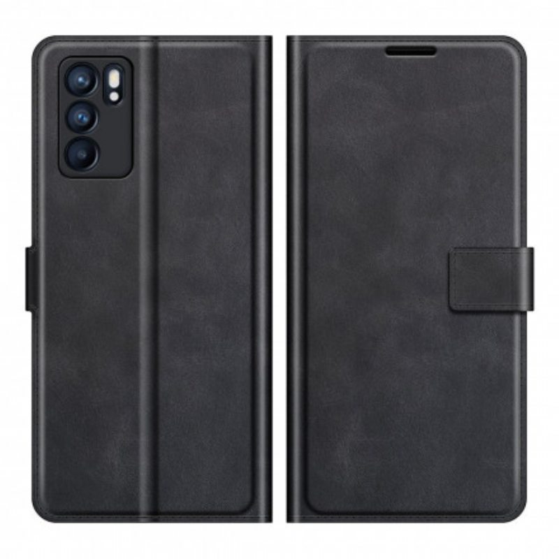 Nahkakotelo Oppo Reno 6 5G Ohut Extreme Leather -efekti