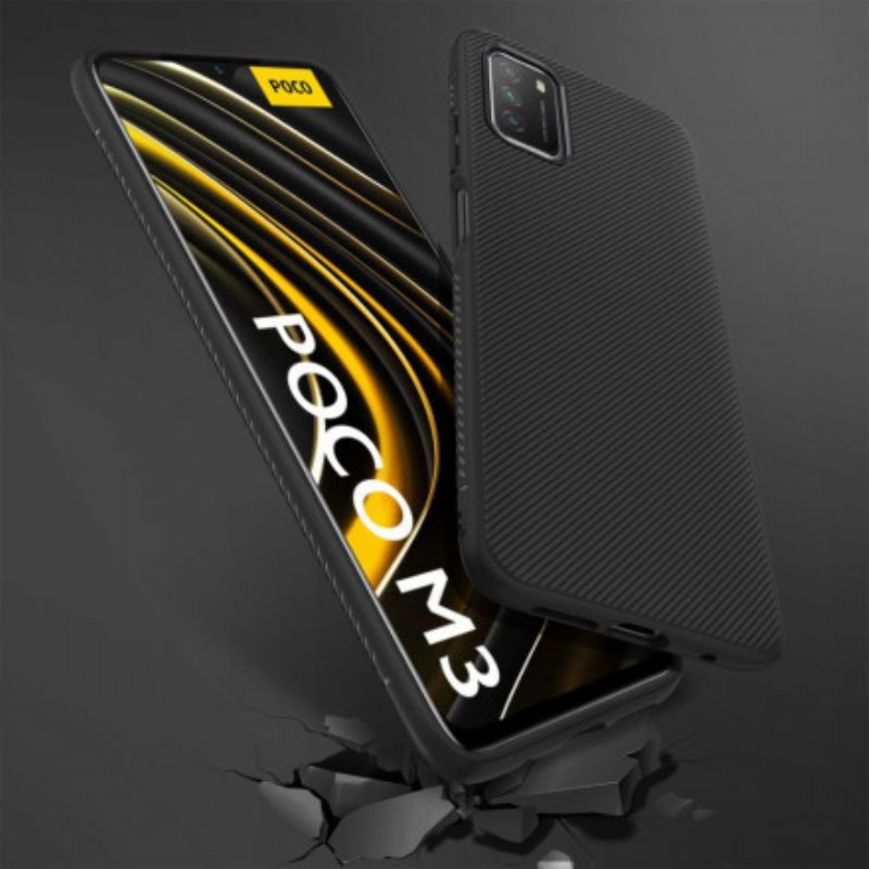 Case Poco M3 Jazz-sarja Twill