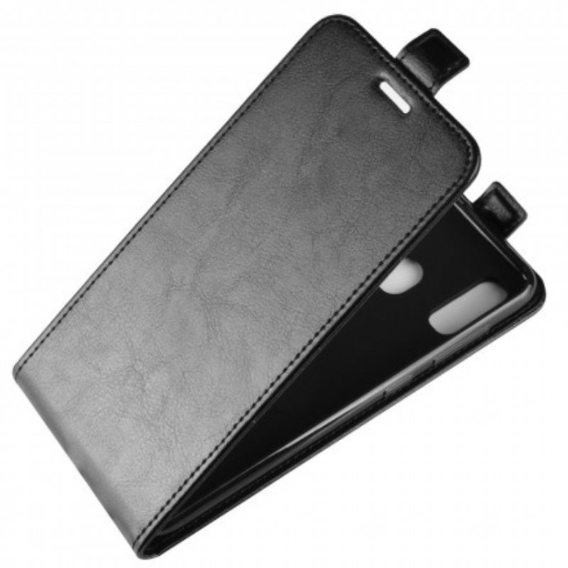 Flip Case Samsung Galaxy A20e Kotelot Flip Taittuva Nahkaefekti