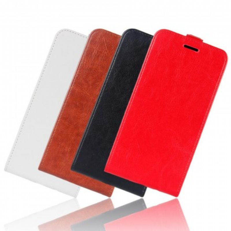 Flip Case Samsung Galaxy A20e Kotelot Flip Taittuva Nahkaefekti