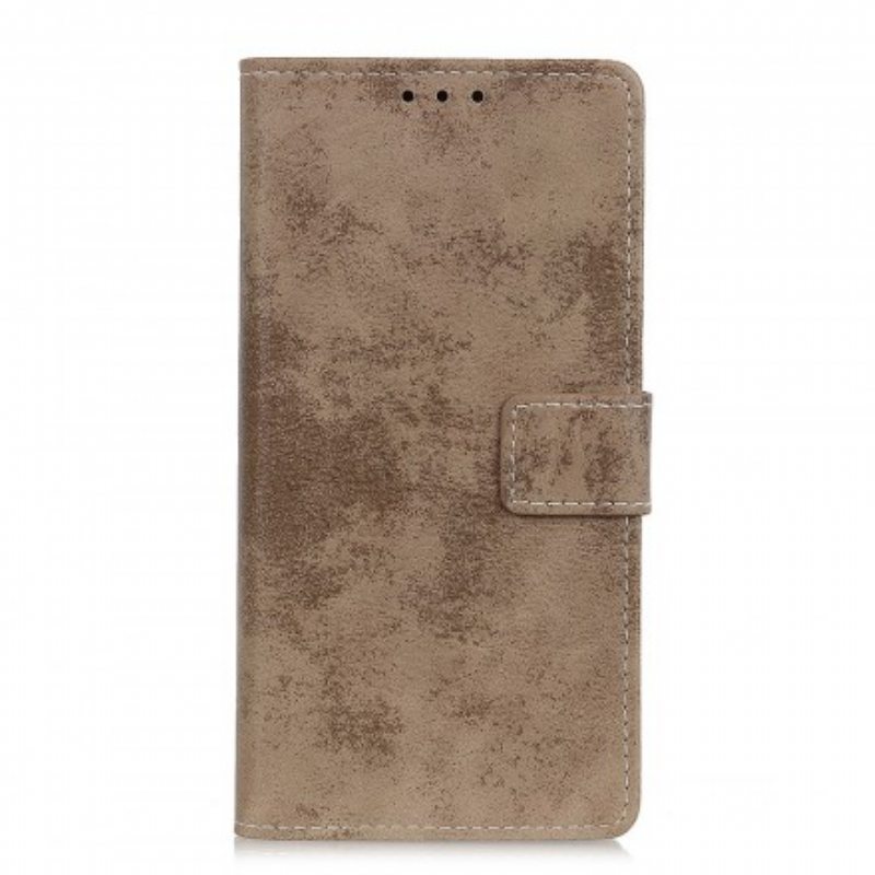 Kotelot Samsung Galaxy A20e Vintage Nahkaefekti