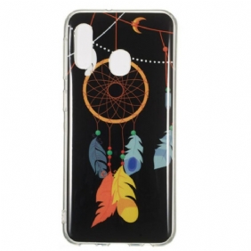 Kuori Samsung Galaxy A20e Ainutlaatuinen Fluoresoiva Dream Catcher